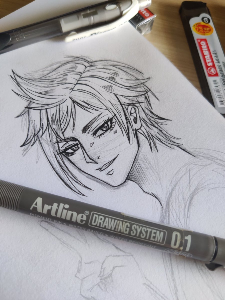 Kinda miss Prompto so i decided to log in to this account again, im happy there's still my moots that are still into FF15🥹❤️ Drew this baby last year, need to draw Prompto more cause my art style kinda change over the years.