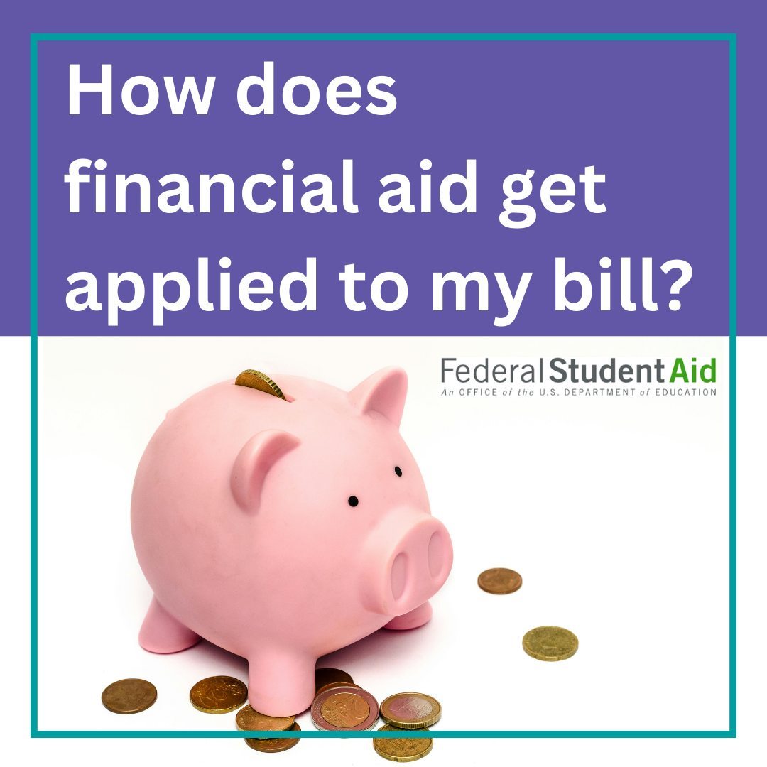 "Typically, the school first applies your grant or loan money toward your tuition, fees, and (if you live on campus) room and board. Any money left over is paid to you directly for other education expenses." Learn more ➡️ studentaid.gov/complete-aid-p….