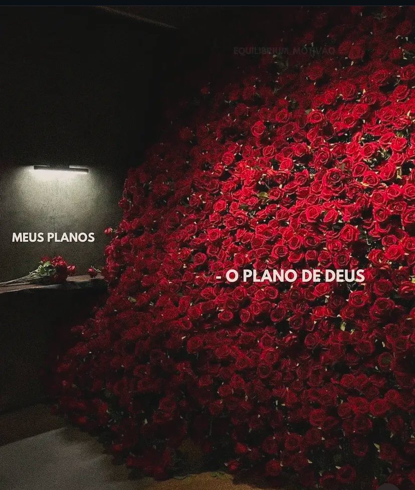 A nossa parte é confiar ❤️🙏