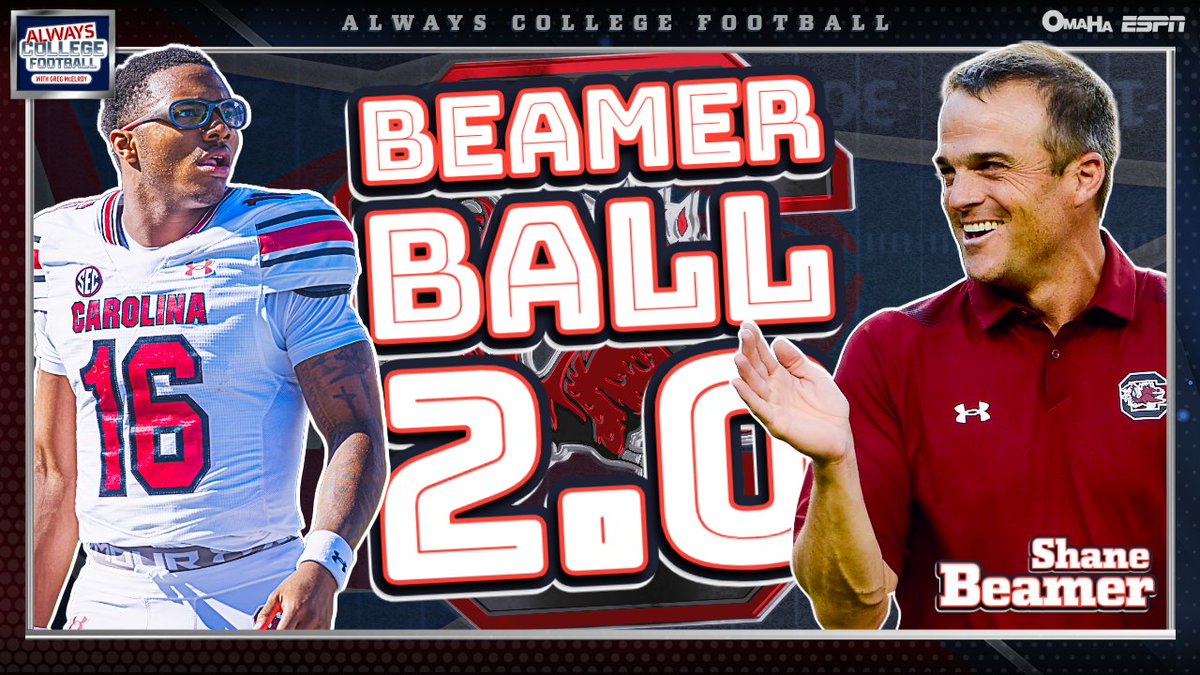 Always College Football (@alwayscfb) on Twitter photo Today on Always College Football:
🔘 <a href="/GamecockFB/">South Carolina Football</a> HC <a href="/CoachSBeamer/">Shane Beamer</a> joins the show!
➖Replacing leadership on defense
➖LaNorris Sellers' growth
➖Handling expectations
➖WR room upside & more!
WATCH ⬇️
🔗: youtu.be/i8z9jb6vTVE?si… Today on Always College Football:
🔘 <a href="/GamecockFB/">South Carolina Football</a> HC <a href="/CoachSBeamer/">Shane Beamer</a> joins the show!
➖Replacing leadership on defense
➖LaNorris Sellers' growth
➖Handling expectations
➖WR room upside & more!
WATCH ⬇️
🔗: youtu.be/i8z9jb6vTVE?si…
