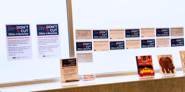 EuclidLibrary's tweet image. Your library stories can help lawmakers understand the impact of EPL and inspire support for our mission. When you visit EPL at 185th, fill out a card.  You can also share your story online: forms.office.com/Pages/DesignPa… Thank you.
#OurEuclid #libraryfunding