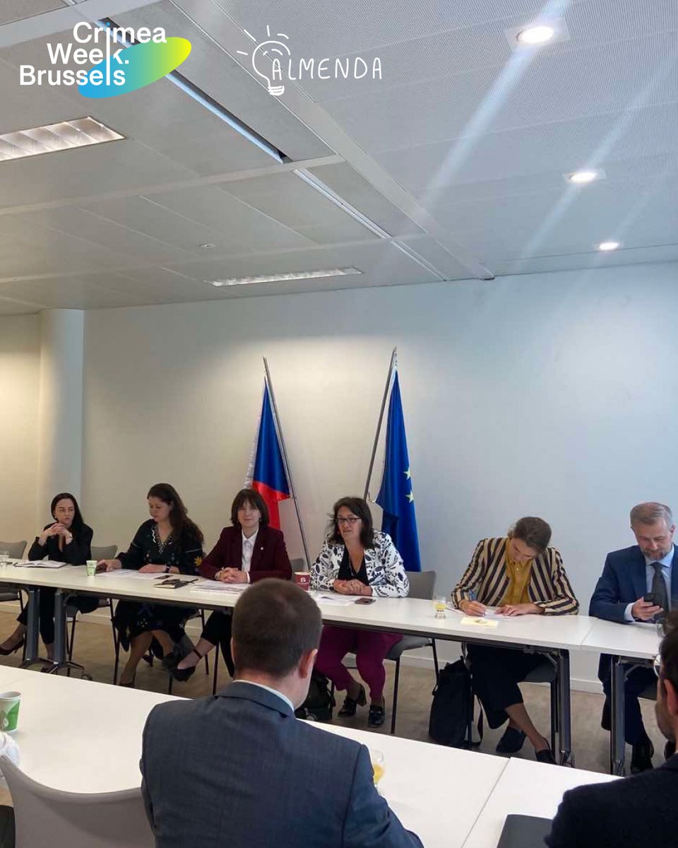 🇧🇪 🇺🇦The Crimean Week in Brussels is officially underway.

The Crimean Week in Brussels has launched. It is a series of expert discussions, cultural events, and networking aimed at increasing Europe's engagement with Crimea.

🗣 Mariia Sulialina, head of the CCE “Almenda”