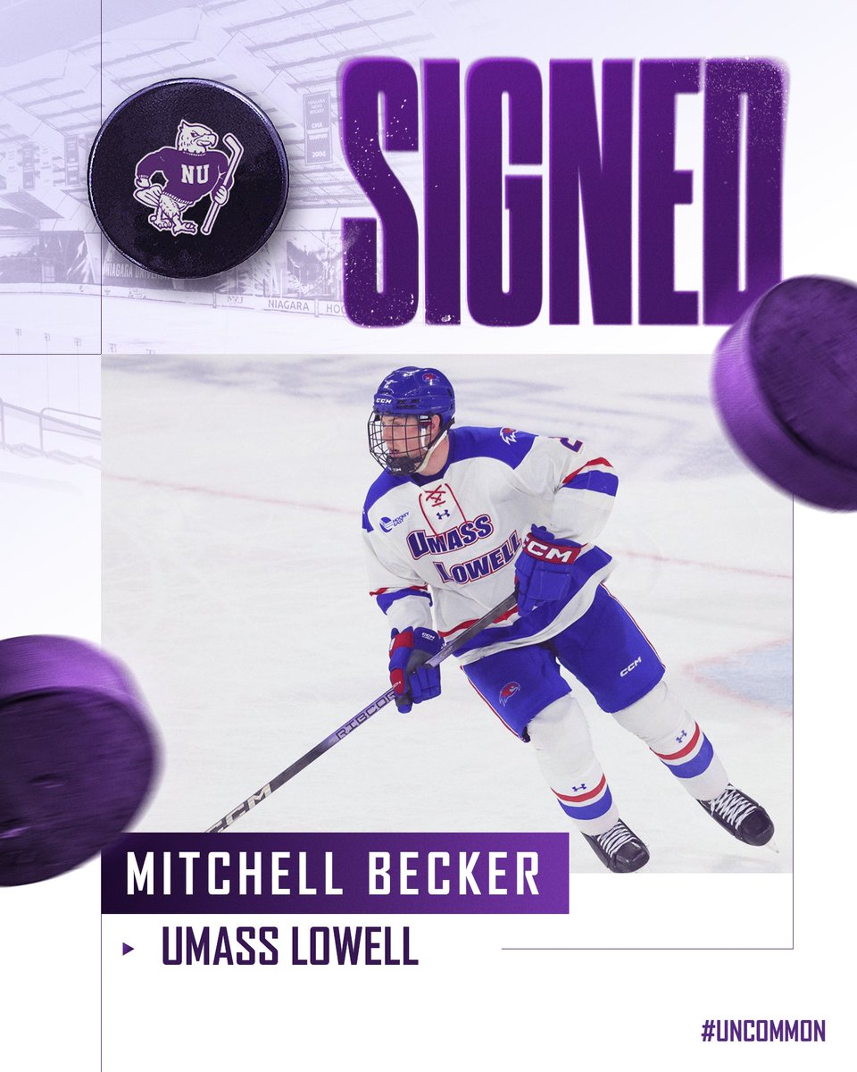 Mitchell Becker joins Niagara for his senior season. Welcome to the ridge Mitchell!

#UNCOMMON