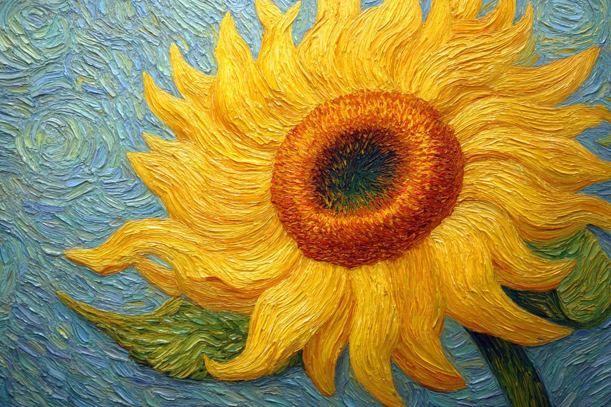 Keep your face to the sunshine and you cannot see the shadow. It's what sunflowers do.