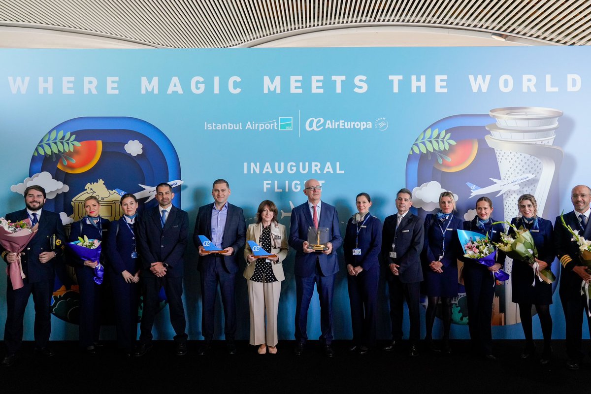 As iGA Istanbul Airport, we take great pride in welcoming Air Europa to our growing network of global airline partners. The inauguration of the Istanbul–Madrid route marks a significant milestone; not only in strengthening bilateral ties between Türkiye and Spain, but also in