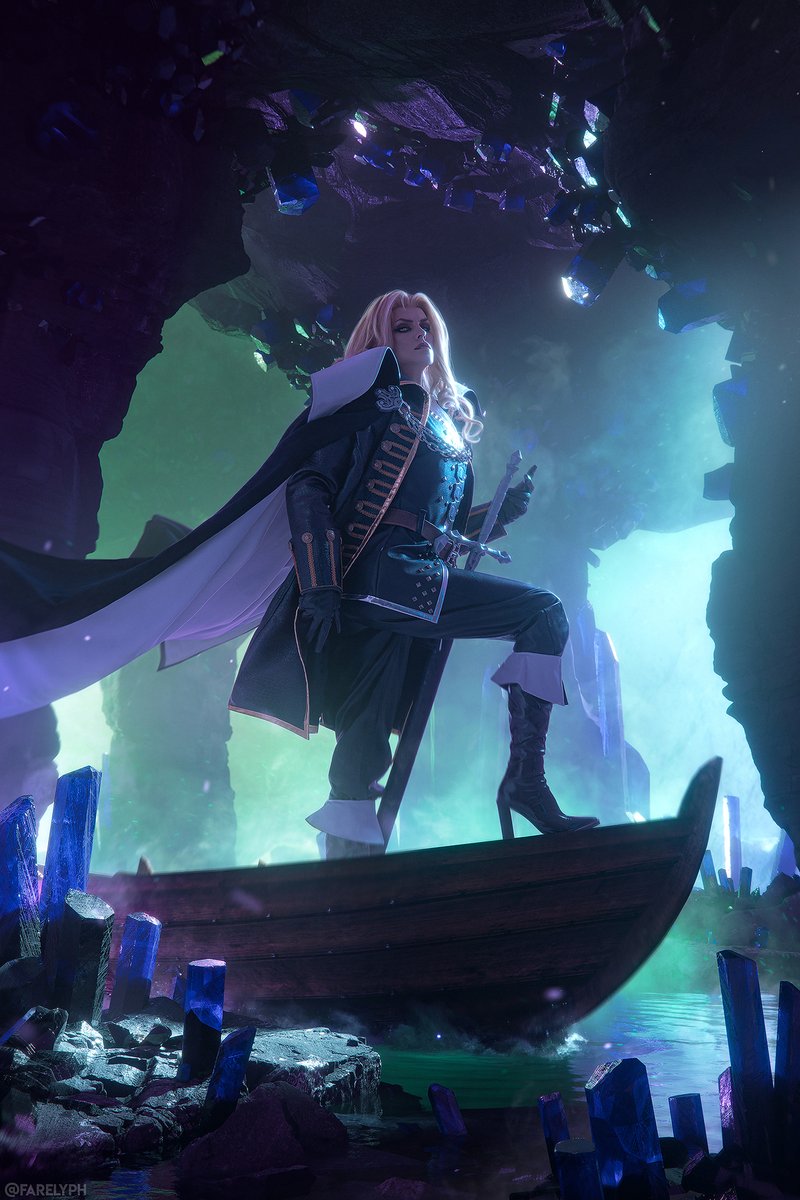 AliceYuric's tweet image. "Welcome aboard, O Prince. Shall I guide thee 'cross the river?" — Ferryman 🦇
ph: @farelyph
#CastlevaniaNetflix #ALucard #Castlevania