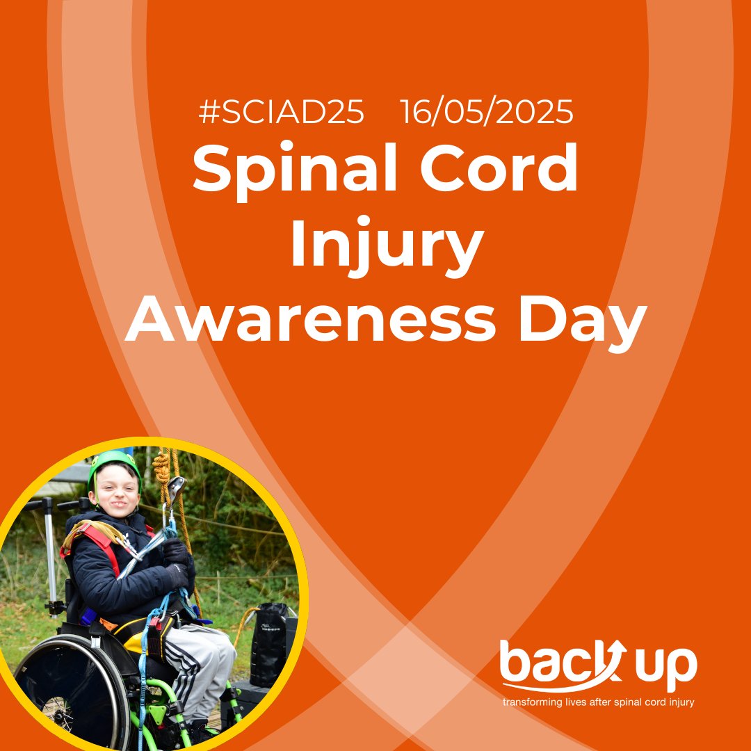 Spinal Cord Injury Awareness Day is Friday, 16 May!

We’re proud to mark #SCIAD25 with:
<a href="/AspireCharity/">Aspire</a> <a href="/HoratiosGarden/">Horatio's Garden Charity</a> <a href="/lifeafterpara/">Stoke Mandeville Spinal Research</a> @Regain <a href="/spinalinjuries/">Spinal Injuries Association</a> <a href="/sisonlineorg/">Spinal Injuries Scot</a> <a href="/SpinalResearch/">Spinal Research</a> <a href="/wheelpower/">WheelPower</a>

💌 Don’t miss a thing — sign up to hear more from us: ow.ly/PeYK50VRaly