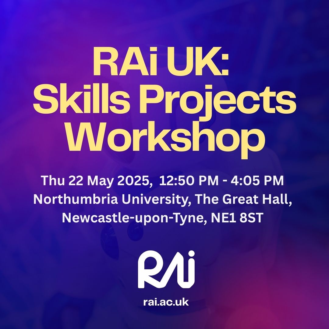 Responsible Ai UK (@responsibleaiuk) on Twitter photo 📢Calling all #educators, #skills providers and #industry professionals!
You are invited to our 'Skills Projects Workshop' at <a href="/NorthumbriaUni/">Northumbria Uni</a> to explore the in-progress #AI open educational resources.
⏰ 22 May 2025, 12:50-4:05 PM
🌐 Register now: tickettailor.com/events/respons… 📢Calling all #educators, #skills providers and #industry professionals!
You are invited to our 'Skills Projects Workshop' at <a href="/NorthumbriaUni/">Northumbria Uni</a> to explore the in-progress #AI open educational resources.
⏰ 22 May 2025, 12:50-4:05 PM
🌐 Register now: tickettailor.com/events/respons…