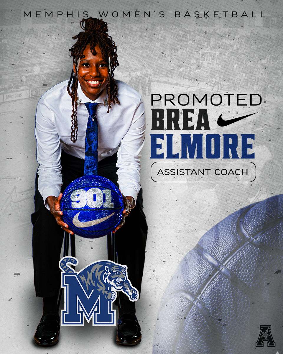 Memphis Women's Basketball (@memphiswbb) on Twitter photo Movin' on up 📈
From 1,000-point scorer to GA to Assistant Coach, our very own <a href="/BreaElmore/">Brea Elmore</a> 👏👏 Movin' on up 📈
From 1,000-point scorer to GA to Assistant Coach, our very own <a href="/BreaElmore/">Brea Elmore</a> 👏👏