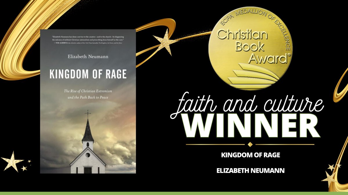 Christian Bk Awards (@cbawards) on Twitter photo Congrats to Elizabeth Neumann for winning the Faith & Culture #ChristianBookAward for Kingdom of Rage. ChristianBookAwards.com #ReadGoodBooks <a href="/WorthyPub/">Worthy Publishing</a> <a href="/HachetteUS/">Hachette Book Group</a> Congrats to Elizabeth Neumann for winning the Faith & Culture #ChristianBookAward for Kingdom of Rage. ChristianBookAwards.com #ReadGoodBooks <a href="/WorthyPub/">Worthy Publishing</a> <a href="/HachetteUS/">Hachette Book Group</a>