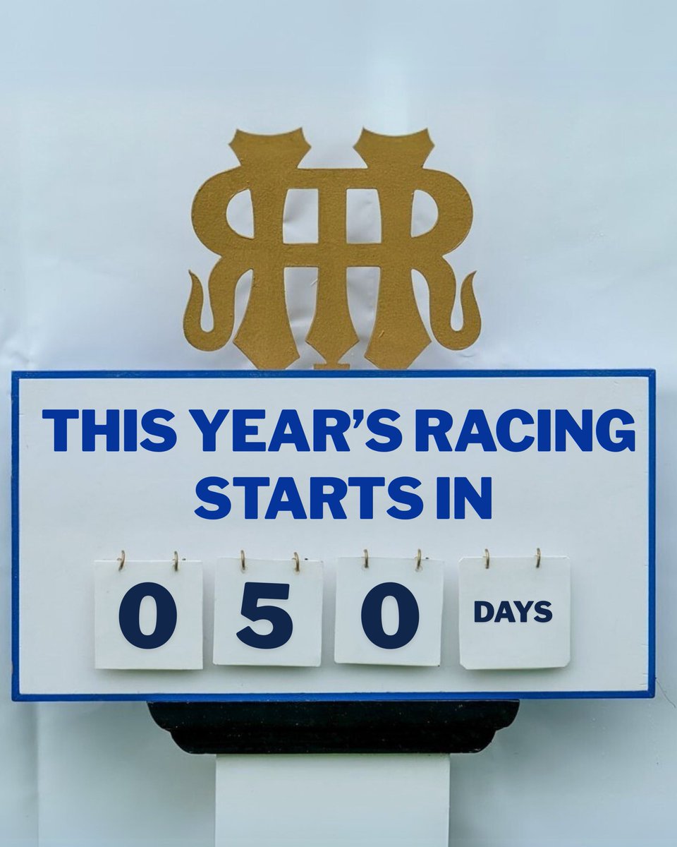 50 days to go⏳

The countdown has officially begun.

Got your tickets?

🎟️ Book now: hrr.co.uk/book-tickets/
#HRR25