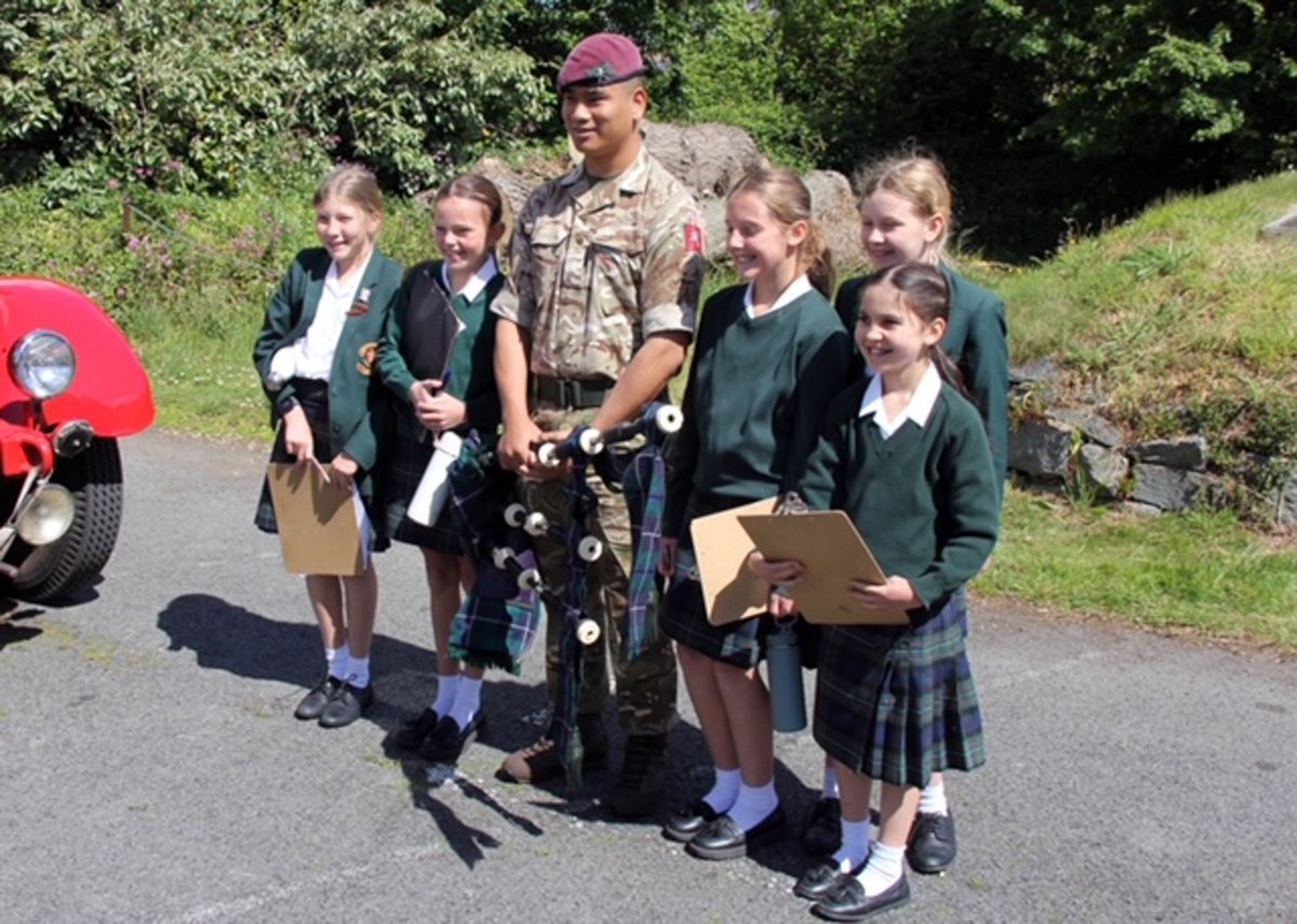 Last week, Form III had an especially poignant trip to the Occupation Museum.

The Gurkhas, Chelsea Pensioners and Royal Fire Service complete with WW2 fire engine were also visiting and we were able to meet them and ask them questions. 

Krista received birthday badges too!