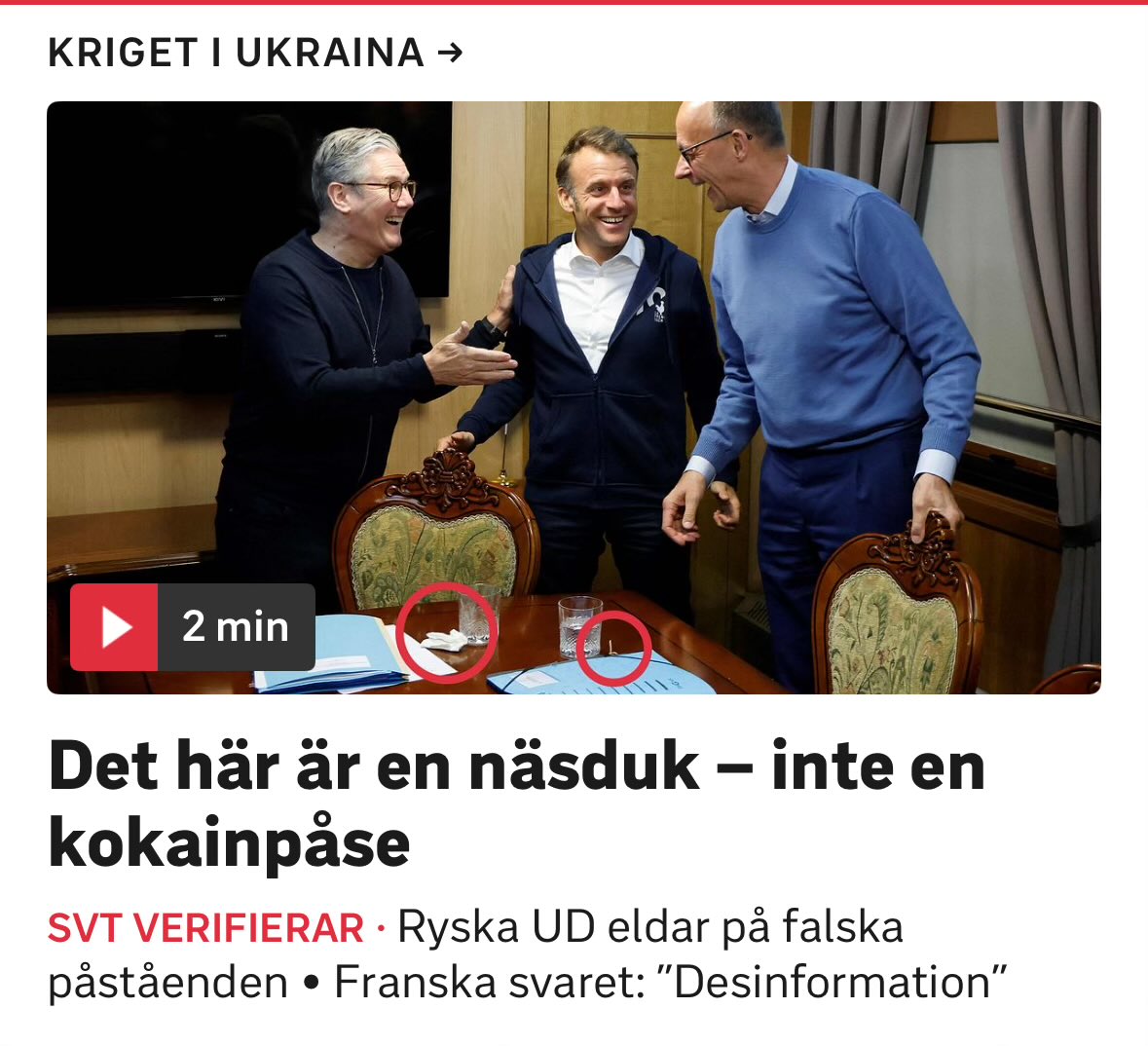 Ibland känns jobbet extra dystopiskt. Som när uppenbart trams får 25+ miljoner visningar.