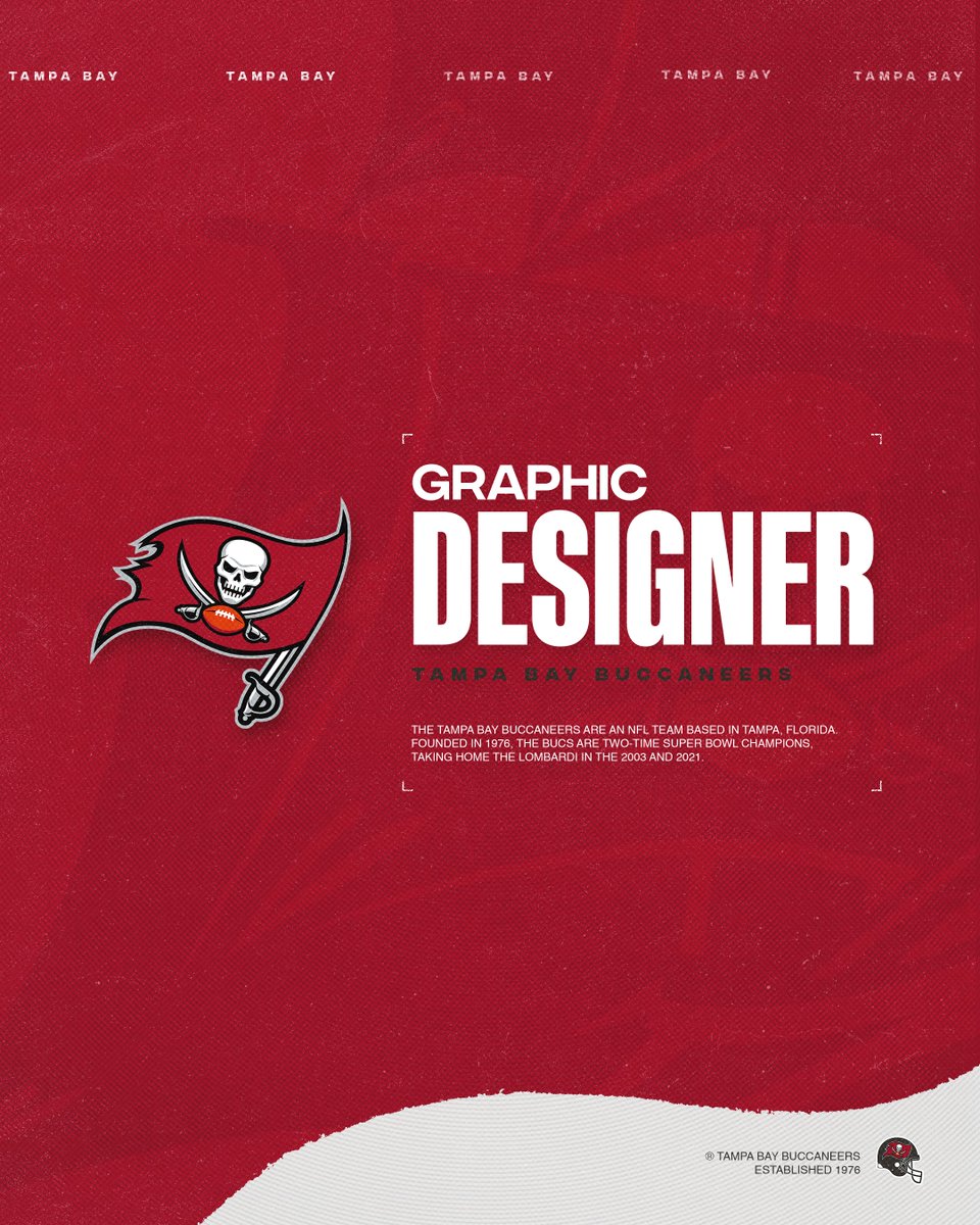Spencer Hogan (@spencerhogan5) on Twitter photo Super happy to share that Iโll be joining the <a href="/Buccaneers/">Tampa Bay Buccaneers</a> this July as a Graphic Designer through their Emerging Talent Program. ๐ดโโ ๏ธ
#WeAreTheKrewe Super happy to share that Iโll be joining the <a href="/Buccaneers/">Tampa Bay Buccaneers</a> this July as a Graphic Designer through their Emerging Talent Program. ๐ดโโ ๏ธ
#WeAreTheKrewe