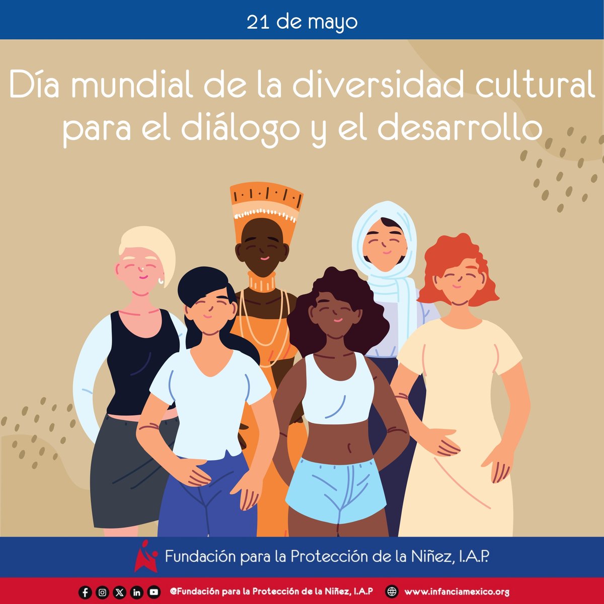 🌎 La diversidad no nos separa, nos enriquece.

El respeto no se impone, se aprende.

Cada #niña, #niño y #adolescente tiene derecho a crecer en un entorno que valore su lengua, sus raíces, su forma de mirar el mundo.

#DiversidadCultural
#DiálogoYDesarrollo
#SomosFPN