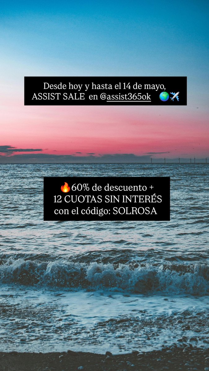 Cotizás acá 👇🏻
assist-365.com/?voucher=SOLRO…