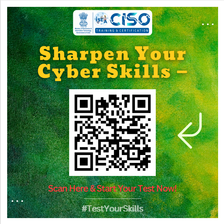 SSOIndia's tweet image. #TestYourSkills
✨ Think you’ve mastered it all? Take the test and prove it! What score will you get? 👀

#SkillChallenge #ProveYourself #OnlineQuiz #SelfGrowth #MindChallenge #SkillTest #BoostYourConfidence #QuizTime #LevelUp #TestYourLimits #KnowledgeCheck #SkillUp

@GoI_MeitY…