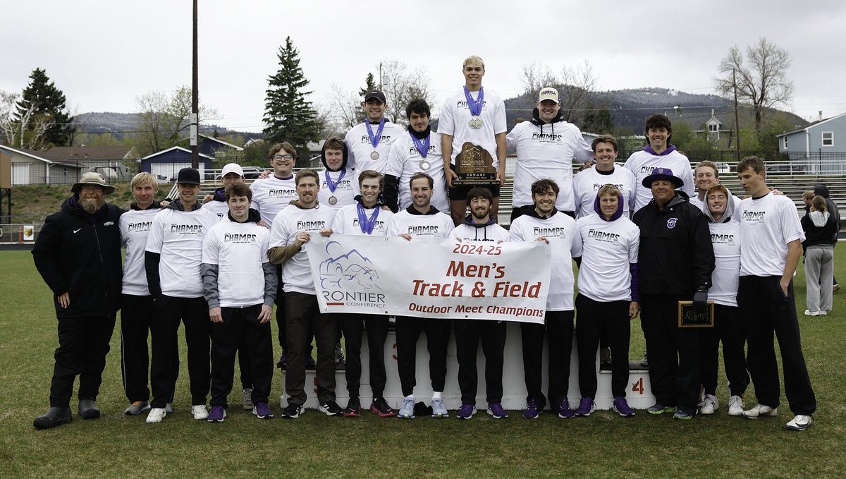 Frontier Conference (@fconference) on Twitter photo ICYMI: Last week <a href="/DiggerAthletics/">Montana Tech Athletics</a> & <a href="/CCSaints/">Carroll Athletics</a> College captured the Frontier Conference 2025 Women's and Men's OTF team titles respectively. Special thanks to conference partner <a href="/bsn_nw/">BSN Sports WA/ID/MT</a> for the Champs performance tees!
#FCsports - #FierceFrontier - #TheRightWayToPlay ICYMI: Last week <a href="/DiggerAthletics/">Montana Tech Athletics</a> & <a href="/CCSaints/">Carroll Athletics</a> College captured the Frontier Conference 2025 Women's and Men's OTF team titles respectively. Special thanks to conference partner <a href="/bsn_nw/">BSN Sports WA/ID/MT</a> for the Champs performance tees!
#FCsports - #FierceFrontier - #TheRightWayToPlay