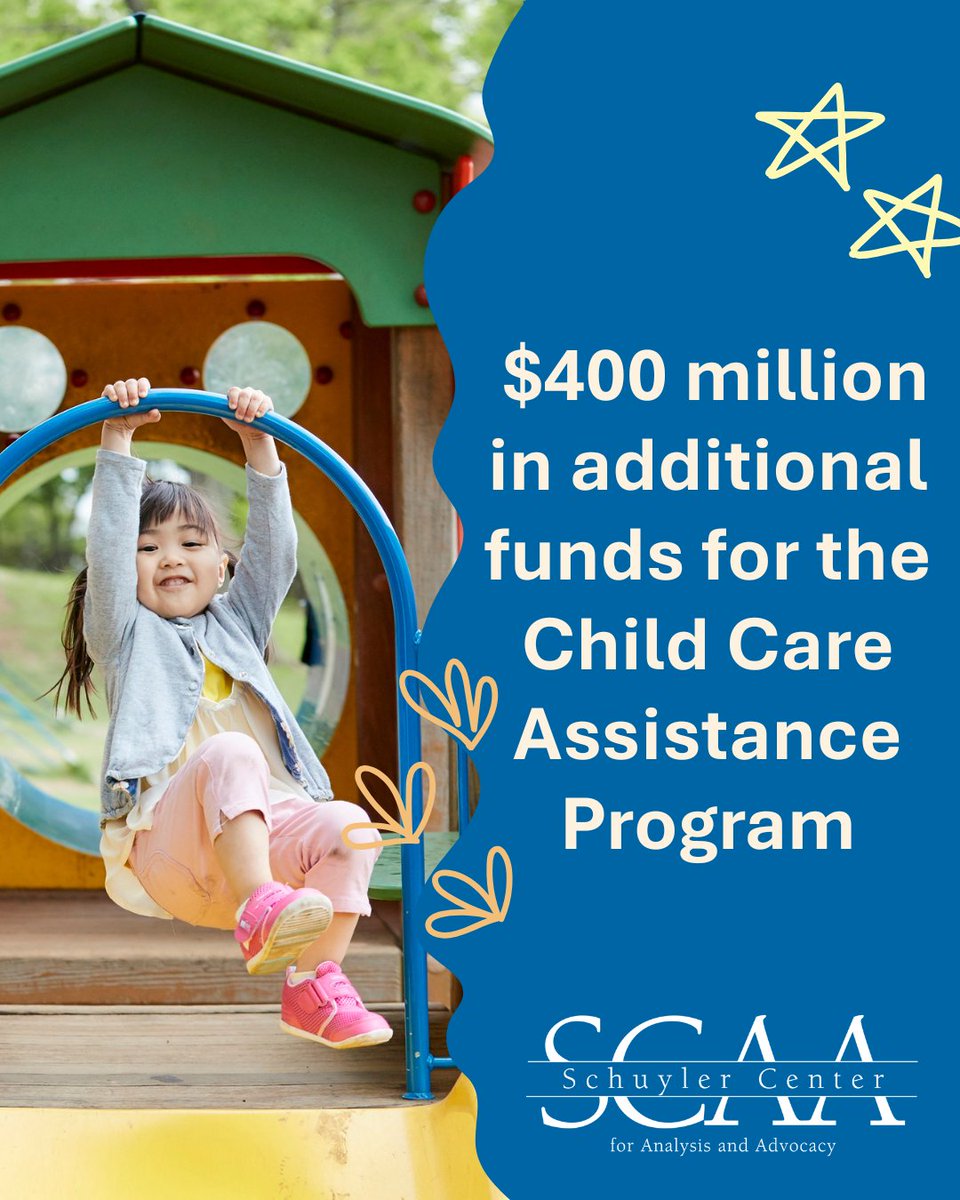 🎉As advocates for policies that support children and families experiencing poverty, Schuyler Center celebrates the state budget investments that will bring opportunity to New York’s children &amp; families! 

Read our full response to the enacted NYS budget: scaany.org/wp-content/upl…