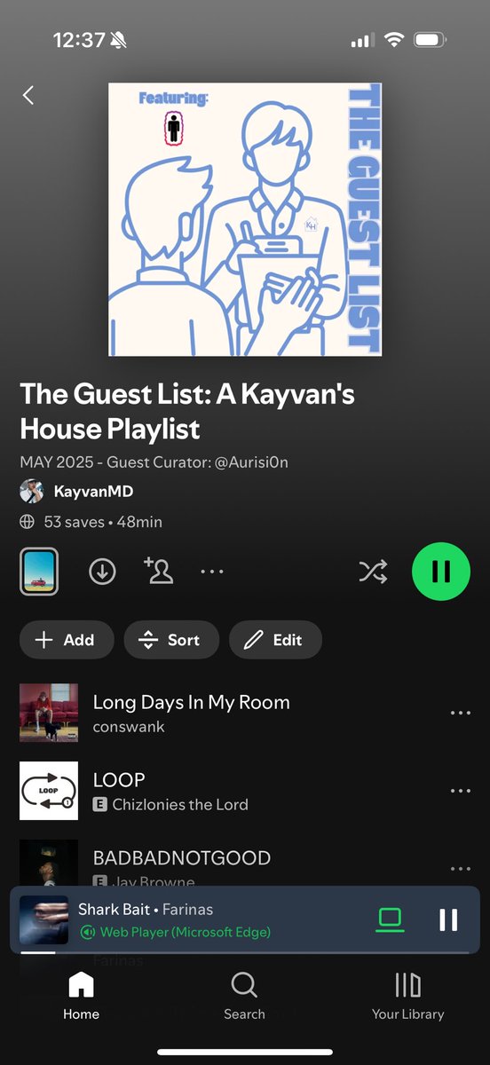 KayvanMD | join my discord! (@kayvanmd) on Twitter photo Draft of the new “The Guest List” collab playlist with <a href="/Aurisi0n/">Aurision</a> that drops later today. Draft of the new “The Guest List” collab playlist with <a href="/Aurisi0n/">Aurision</a> that drops later today.