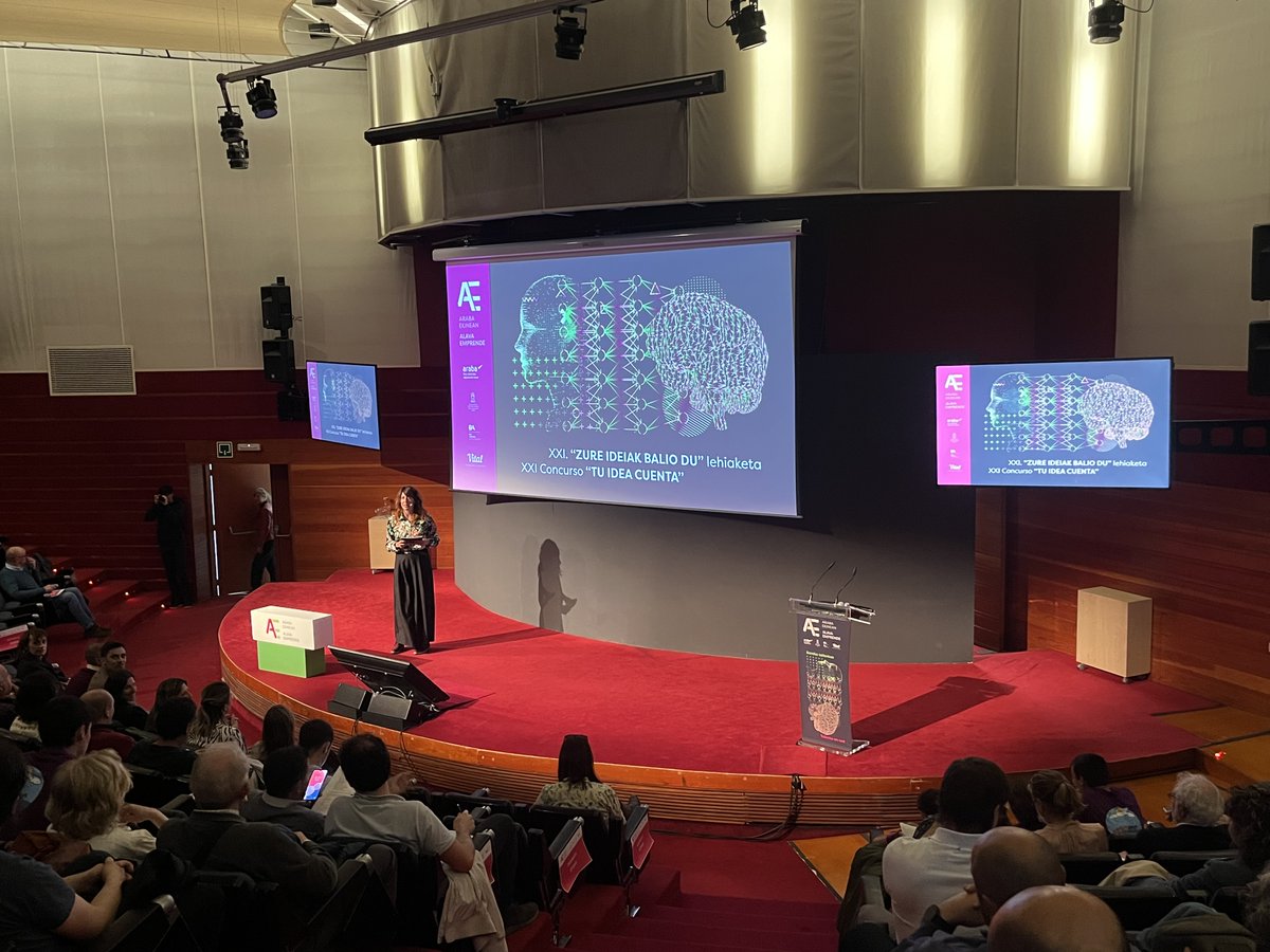 Alava Emprende (@alavaemprende) on Twitter photo 💡#TuIdeaCuenta2025 | Arratsalde on guztioi! Gaur “Zure ideiak balio du” lehiaketaren proiektu finalistak ezagutuko ditugu. 6 kategoria eta 18 ideia finalista horietatik aterako dira ekainaren 2an Ekin Day jaialdian ezagutuko diren irabazleak. 💡#TuIdeaCuenta2025 | Arratsalde on guztioi! Gaur “Zure ideiak balio du” lehiaketaren proiektu finalistak ezagutuko ditugu. 6 kategoria eta 18 ideia finalista horietatik aterako dira ekainaren 2an Ekin Day jaialdian ezagutuko diren irabazleak.