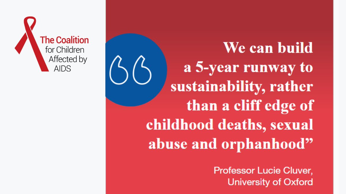 We can build a 5-year runway to sustainability by  increasing domestic HIV funding locally in PEPFAR-supported countries; with less  need for aid in the long-run. US leadership is key for a transition to Africa-led sustainability. Read more in <a href="/TheLancet/">The Lancet</a> bit.ly/CoalitionLancet