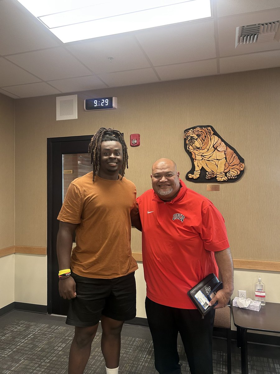 Prin Fox (@prin_fox77) on Twitter photo Thank you for stopping by and visiting <a href="/CoachLogo/">Ricky Logo</a> looking forward to the OV <a href="/unlvfootball/">UNLV Football</a> Thank you for stopping by and visiting <a href="/CoachLogo/">Ricky Logo</a> looking forward to the OV <a href="/unlvfootball/">UNLV Football</a>