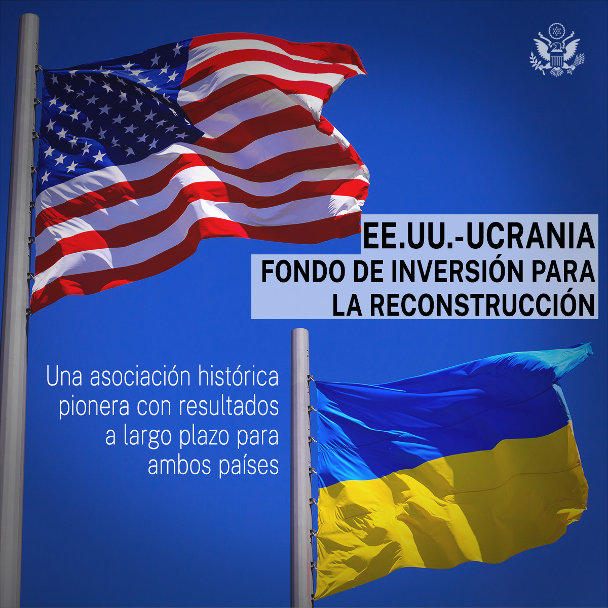 Bajo el liderazgo del presidente Trump, EE.UU. y Ucrania han llegado a un acuerdo histórico lanzando la primera asociación de su tipo para la reconstrucción y el éxito económico de Ucrania.