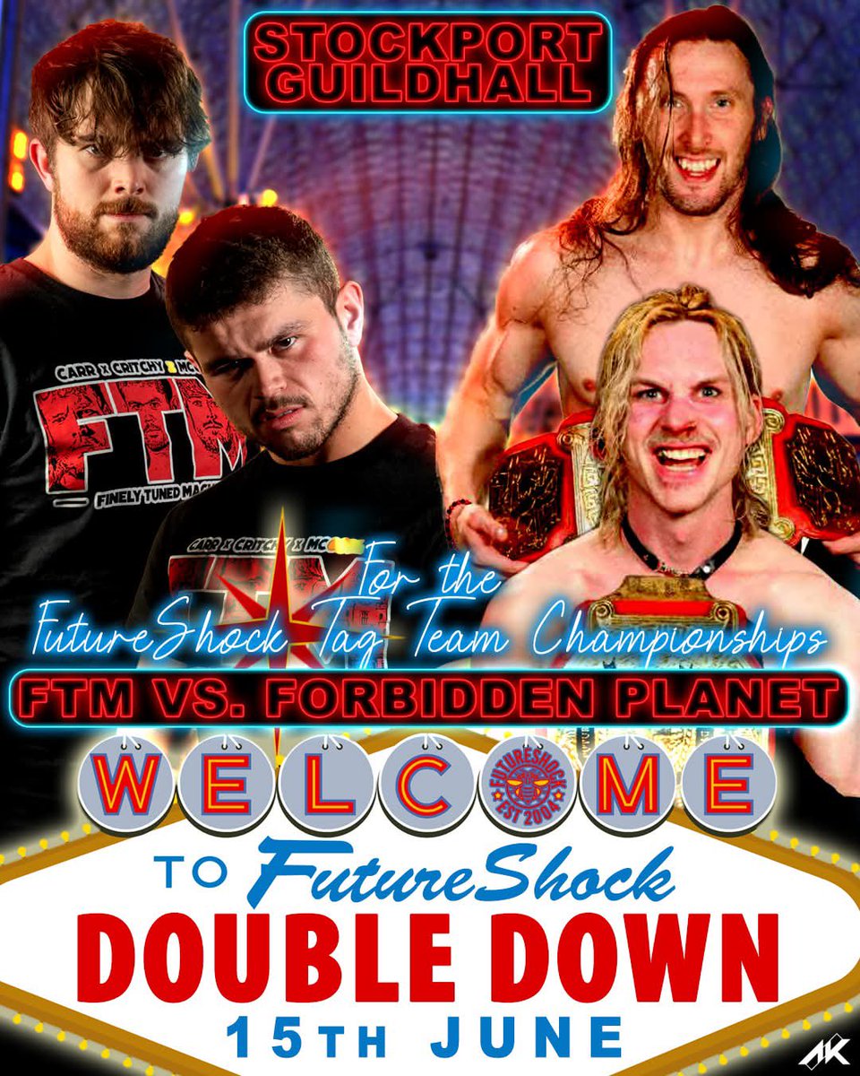 🏆 ITS BACK ON 🏆

Having being pushed back due to the injury to Critchy, the new date is set!

Forbidden Planet successfully won their “warm up” match against GEN1 and now have the originally scheduled defence in their sights!

Tickets Below;

skiddle.com/whats-on/Stock…