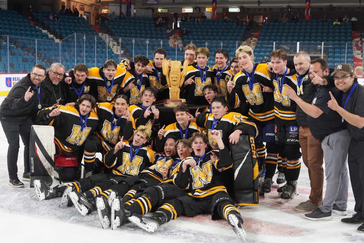 Congratulations to Team Manitoba on winning the National Aboriginal Hockey Championships, beating Team Alberta 4-2, in the Gold Medal game.

Congratulations to Mikey Thomas (WAY), Maxx Hamelin (VIR), Ayden Collins (SEL), Noah Oughton (WAY), Gage Sutherland (WAY), Sandro