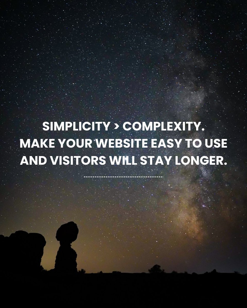 codertheflynn's tweet image. Your website doesn’t need to be fancy.

It just needs to work.
Clear message, fast loading, and easy to navigate.