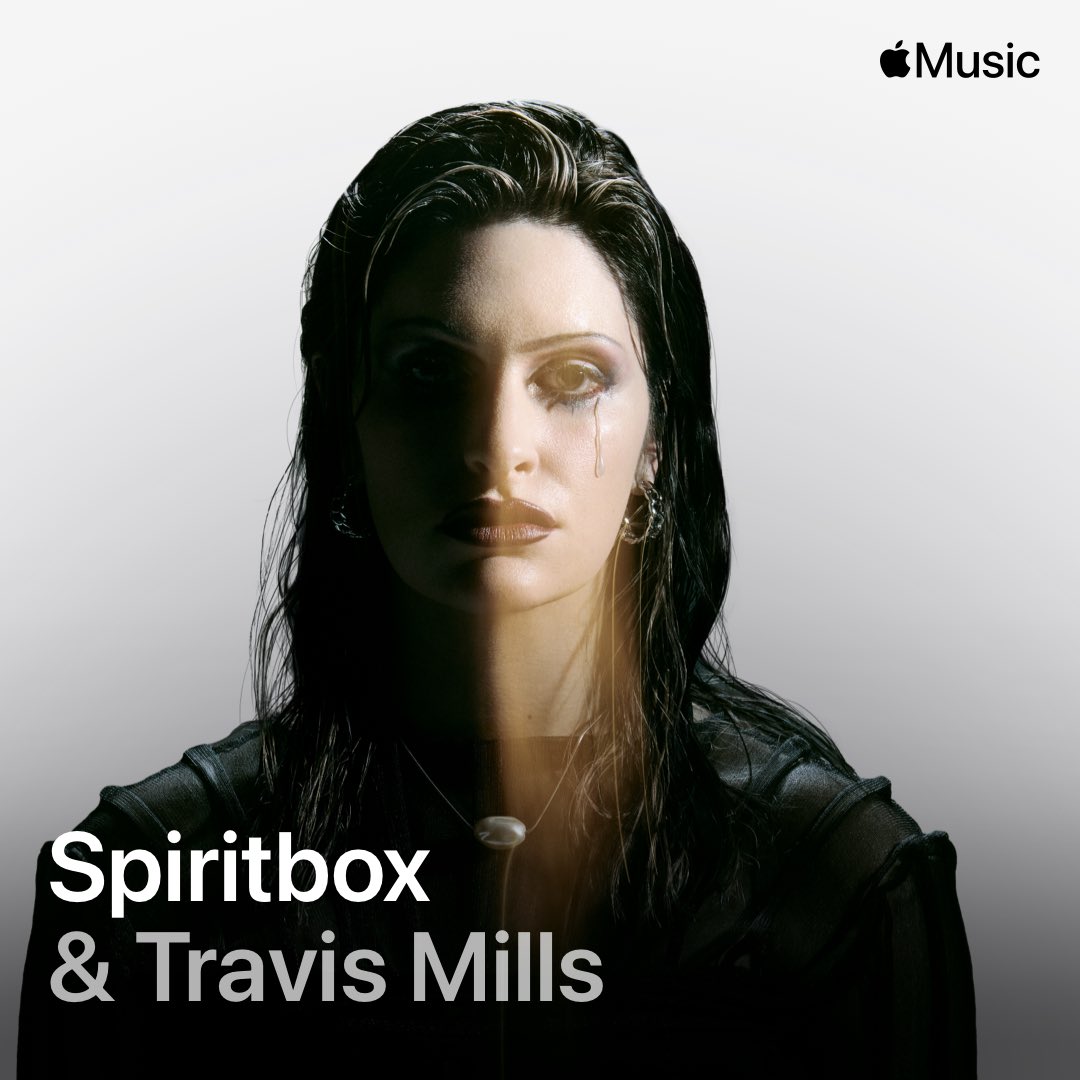 Spiritbox (@spiritboxband) on Twitter photo Tune in today at 4PM PST <a href="/corklezlaplante/">courtney laplante™️</a> x <a href="/travismills/">holytravis</a> on <a href="/AppleMusic/">Apple Music</a> - apple.co/3GdU28v Tune in today at 4PM PST <a href="/corklezlaplante/">courtney laplante™️</a> x <a href="/travismills/">holytravis</a> on <a href="/AppleMusic/">Apple Music</a> - apple.co/3GdU28v
