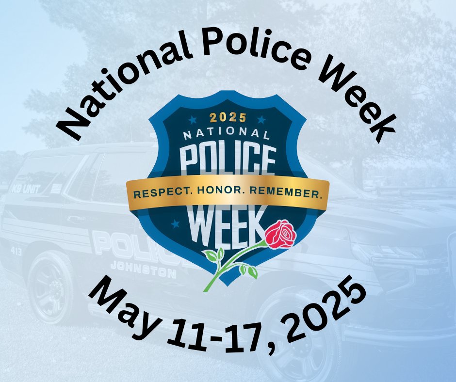 The JPD, along with law enforcement agencies nationwide, recognizes National Police Week, which takes place from May 11 - 17, 2025. Peace Officers Memorial Day is observed on May 15.

For more information, please visit nleomf.org/memorial/progr….