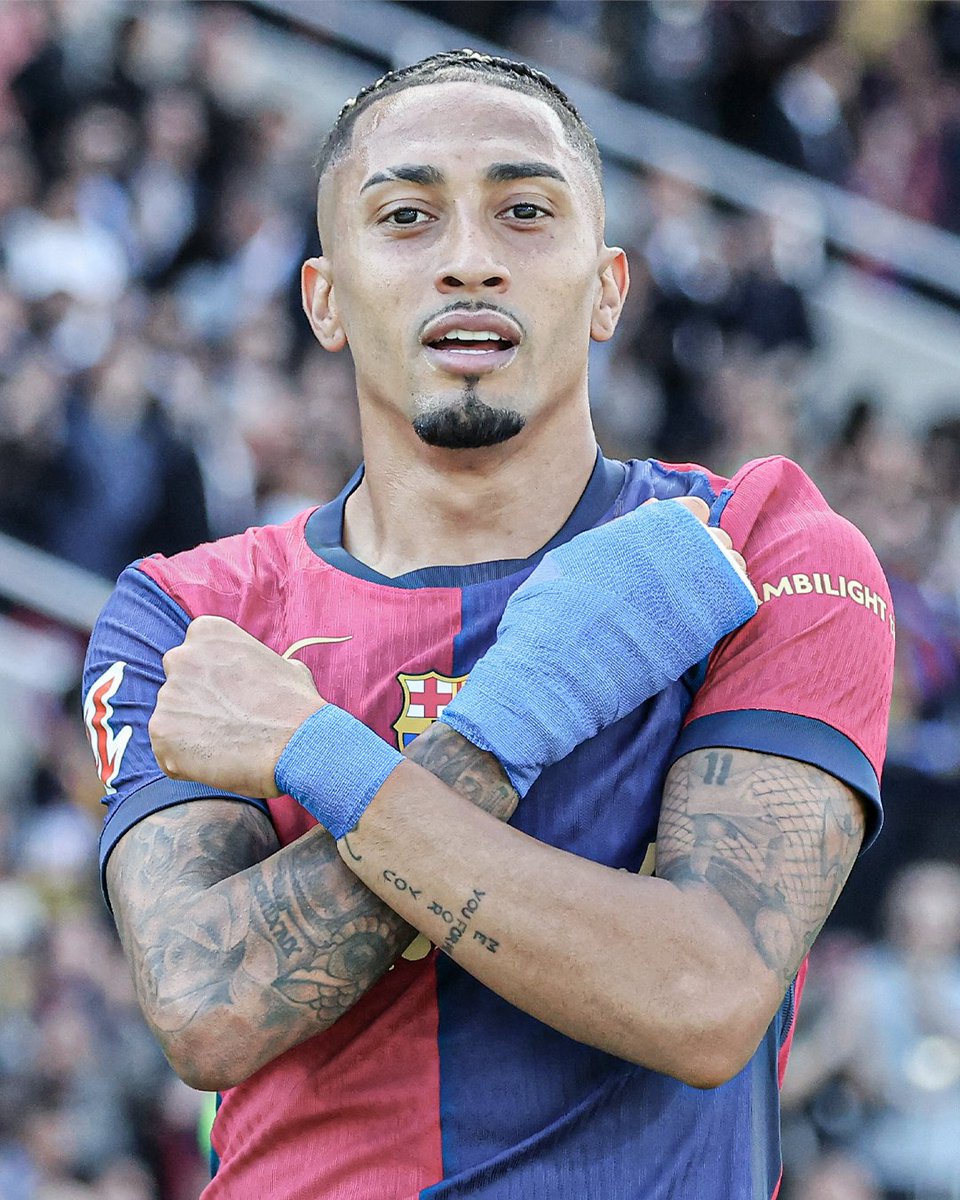 Raphinha against some of Barcelona's biggest opponents this season:

Real Madrid: 7 G/A
Atletico Madrid: 3 G/A
Inter Milan: 2 G/A
Borussia Dortmund: 4 G/A
Benfica: 6 G/A
Bayern Munich: 3 G/A
Atalanta 2 G/A