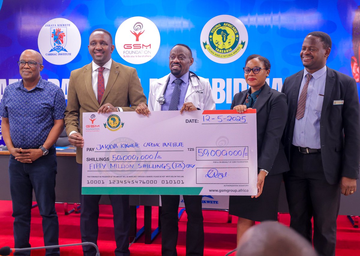 Caamil8's tweet image. Heartfelt Giving at JAKAYA KIKWETE CARDIAC INSTITUTE!
Today, I had the honor of visiting the Jakaya Kikwete Cardiac Institute, where I witnessed the incredible care and dedication shown to children with heart conditions.
In support of these brave little fighters,…