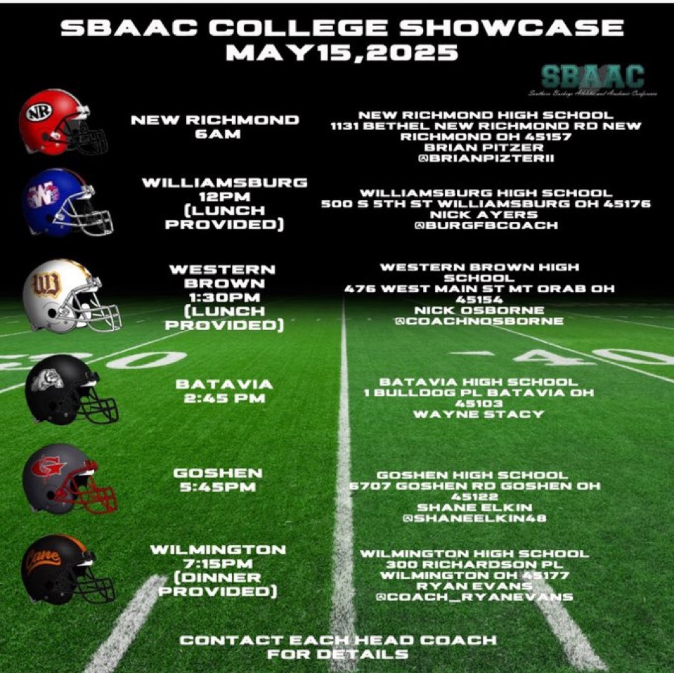 WHSCaneFB's tweet image. Cant Wait to see our players showcase their talents on thursday!
