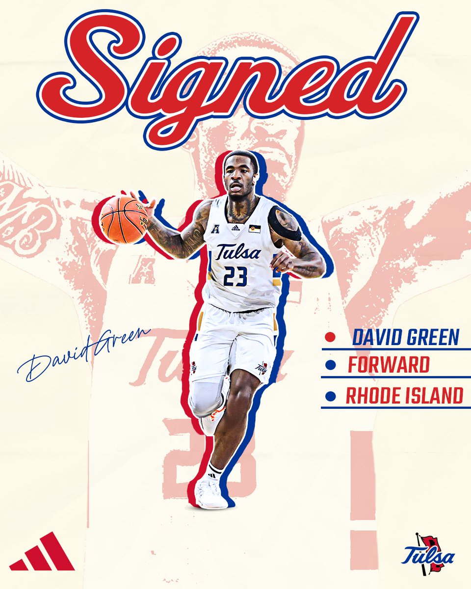 Your newest Golden Hurricane Signee: <a href="/dloading21_/">David Green</a> ✍️

Welcome to the 918!

#ReignCane