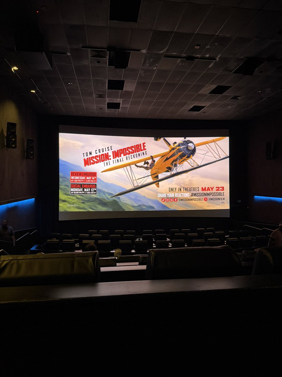 filmstocked's tweet image. Time for my most anticipated movie of 2025… 💥 @MissionFilm #MissionImpossibleTheFinalReckoning