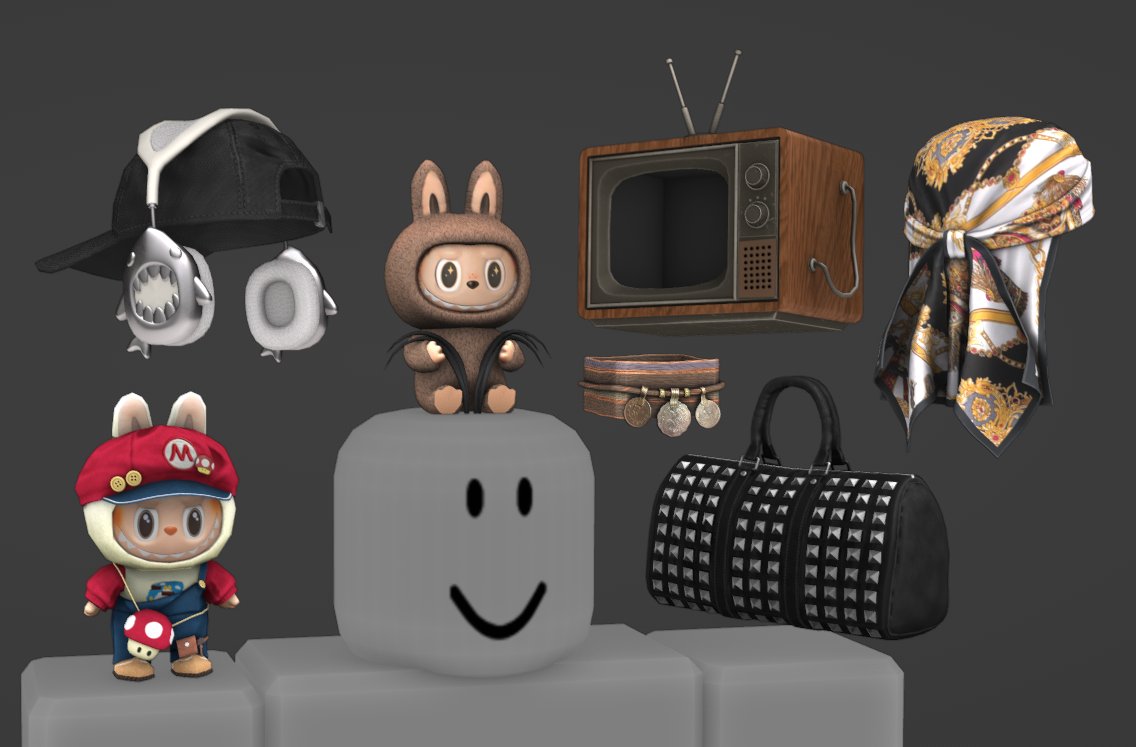 Some of this week's UGC commissions.
#ROBLOX #RobloxDev #RobloxDevs #RobloxUGC