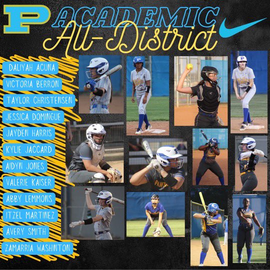 Pflugerville HS Softball (@phspanthersb) on Twitter photo Congratulations!! These ladies are putting the student in student athlete. <a href="/Pf_PanthersABC/">Pflugerville High School Athletic Booster Club</a> <a href="/PfISDAthletics/">PfISD Athletics</a> <a href="/CoachMattPfISD/">Coach Matt Peterson</a> <a href="/CoachHarper25/">Summer Harper</a> Congratulations!! These ladies are putting the student in student athlete. <a href="/Pf_PanthersABC/">Pflugerville High School Athletic Booster Club</a> <a href="/PfISDAthletics/">PfISD Athletics</a> <a href="/CoachMattPfISD/">Coach Matt Peterson</a> <a href="/CoachHarper25/">Summer Harper</a>