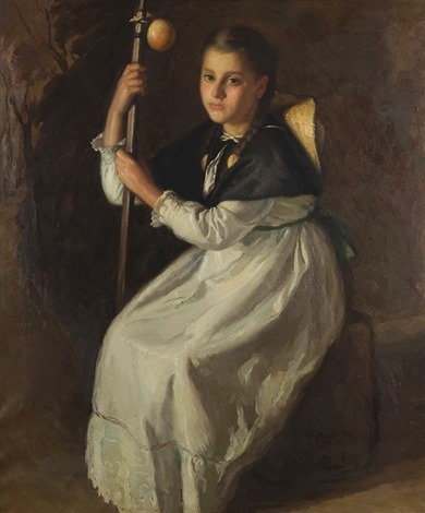 "Peregrina" (1946).
Obra del pintor ecijano Fernando Briones.
#Ecijahistoria #Pintura