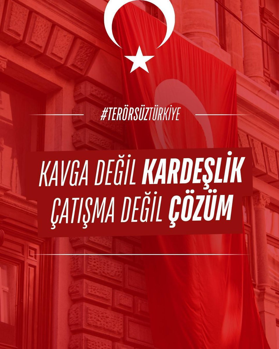 #TerörsüzTürkiye