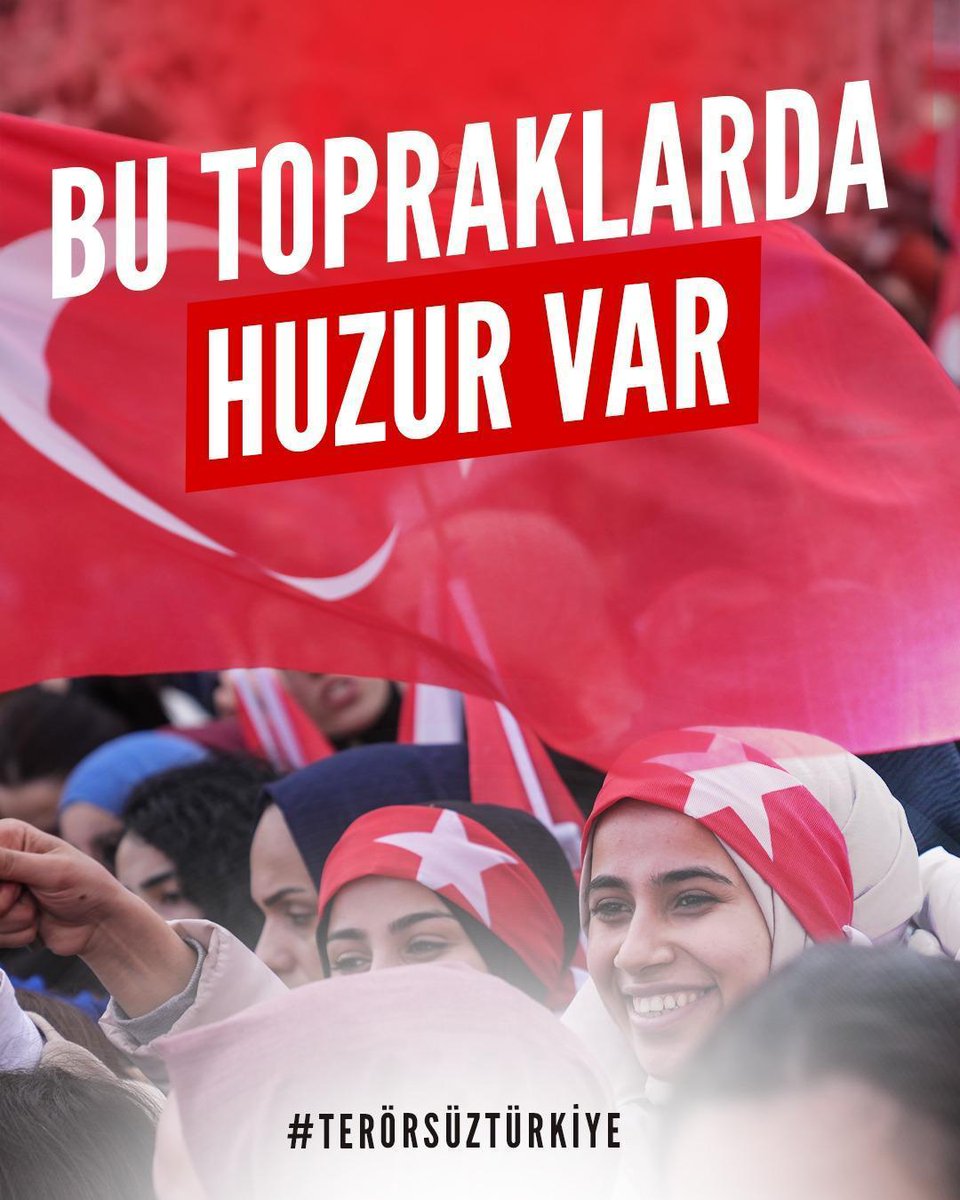 #TerörsüzTürkiye