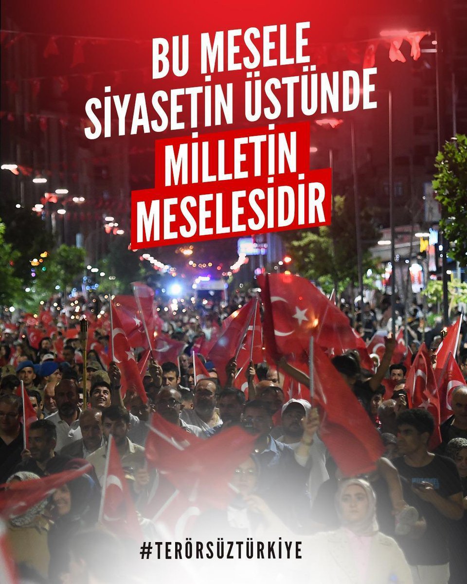 #TerörsüzTürkiye