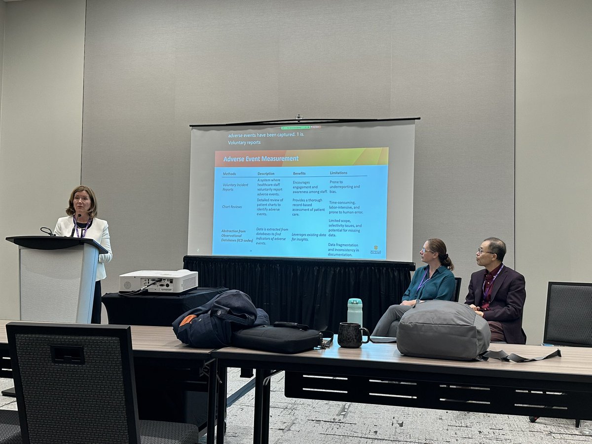 Day 1 <a href="/AbSPORU/">AbSPORU</a> #CollaborativeForum underway with panel presentation on “Measuring Patient Safety” 
Dr. Huda Quan
Danielle Southern 
<a href="/Eastwoodcathy1/">Cathy Eastwood</a>