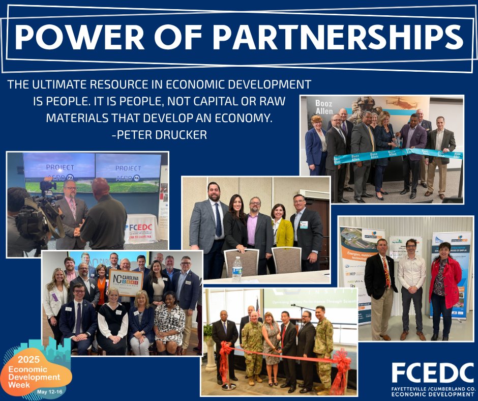 This week we’re celebrating Economic Development Week and the Power of Partnerships within our industry. Stay tuned as we highlight some of our partners who help deliver wins for the community! 

Learn more about Economic Development Week at fcedc.biz/EDWeek.