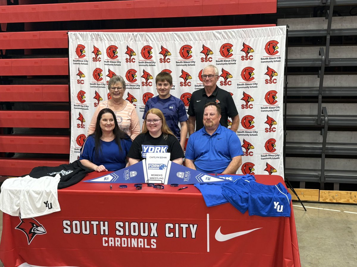 Congratulations to Caitlyn Sohm on signing with York University today!