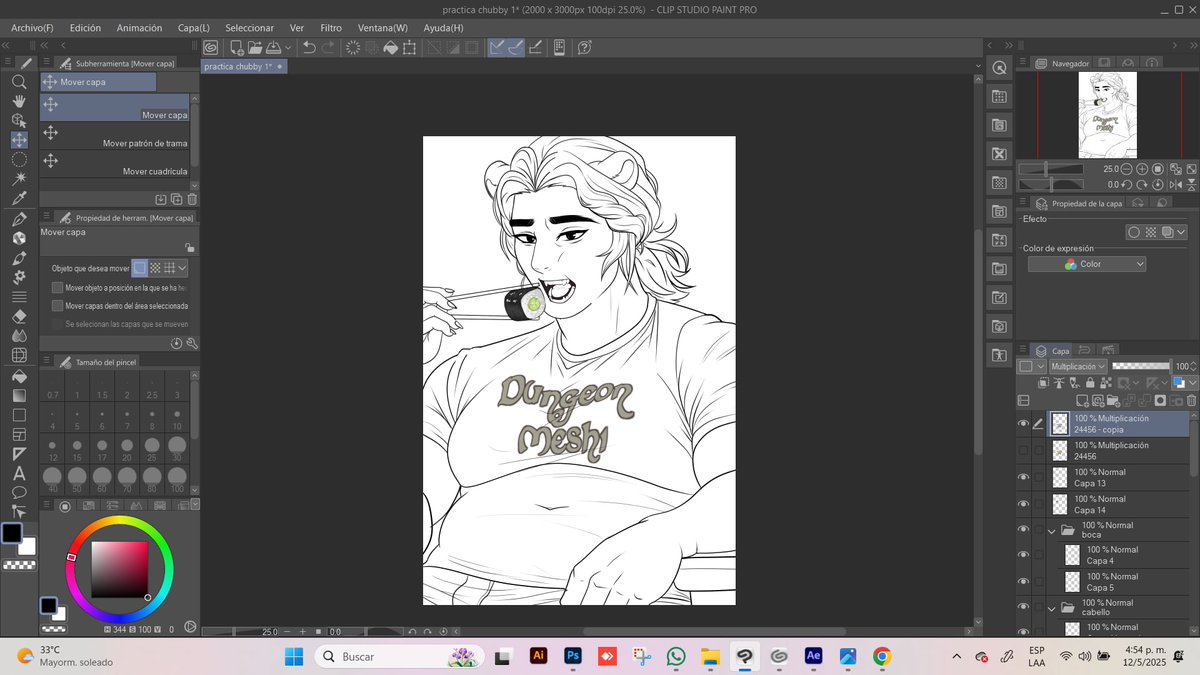 I'm practicing drawing chubby people, I feel like I'm improving, I wish I could get commissions for chubby people. 
#chubby #art #fat #fatfur #fatfurry #chubbyart #belly #commsopen #ArtistOnTwitter  #bear #Kemonomimi #commissionsopen #oc