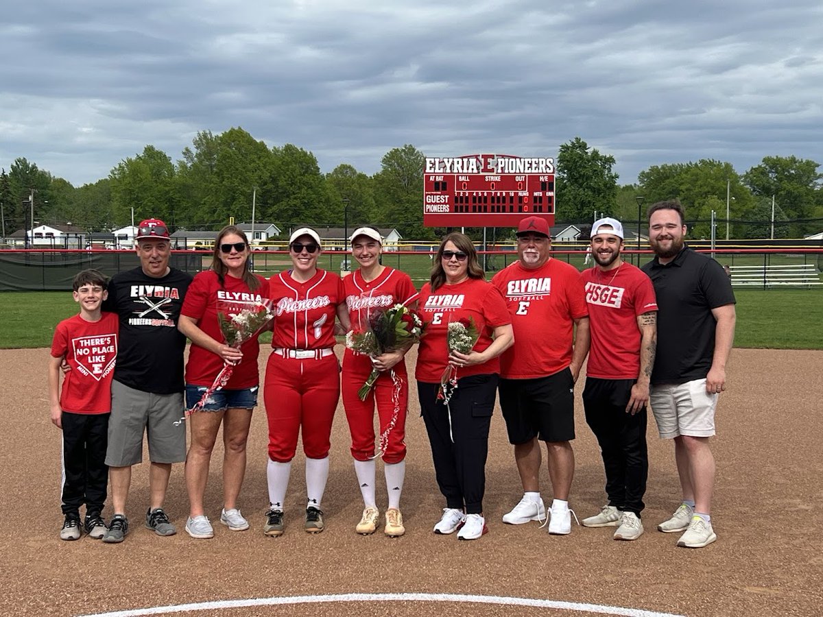 Congratulations to <a href="/softballelyria/">Elyria High Softball</a> Seniors Morgan and Alliyah!  Thank you for your dedication to our program over the past four years!  You will be missed!  Wishing you the best in all of your future endeavors!