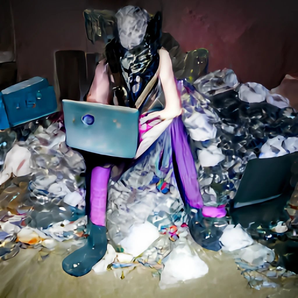 zsecftpov's tweet image. der stubenhocker explores the psychic sediment of digital immersion. Using antiquated AI trained on the aesthetic detritus of another era, I summon painterly visions of a life absorbed into the screen. 

The project is a self-portrait by diffraction — not one reflection, but…